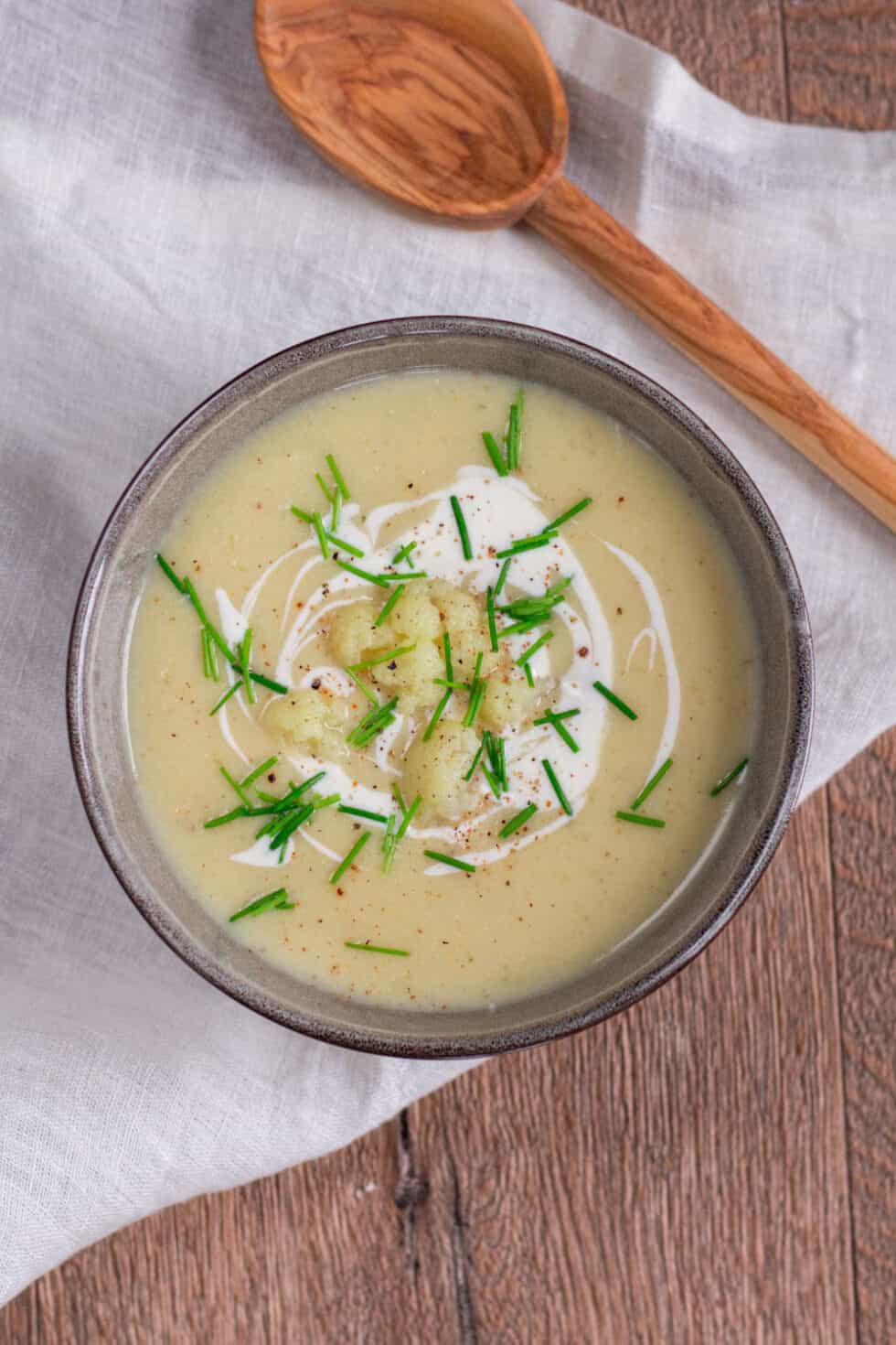 Blumenkohlsuppe - mit Kartoffeln, einfach &amp; wie von Oma